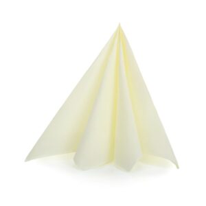 Serwetka TENDANCE 38x38 cm 50 szt KREMOWE  2-warstwy