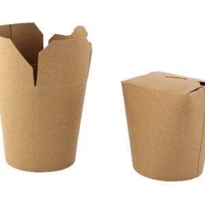 Food Box Asia/ KEBAB BOX na makaron KRAFT 750 ml A'50