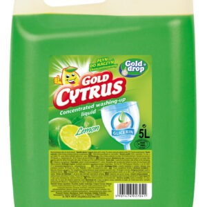 Płyn do mycia naczyń Gold DROP Cytrus 5L