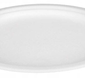 Półmisek, talerz cateringowy do dań owalny duży z pulpy 32x25 cm 50 szt