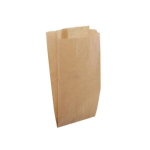 Torebka fałdowa 100x70x250 mm brązowa 1000 szt