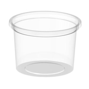 Pojemnik na sos, dip 80 ml 100 szt 7080C (POKRYWKA OSOBNO) KGL