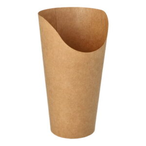 Pojemniki wrap z papieru, 590 ml, 15,9 cm x 6 cm x 8 cm, kolor: brązowy 50 szt 89230PAP