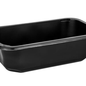 Pojemnik cateringowy 600 ml do zgrzewu MAP 178x113x50 niedzielony CZARNY PP 80 szt MAP17811350DC