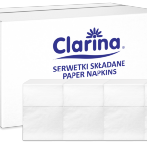 Serwetka premium do dyspenserów Clarina 17x17 cm 400 szt