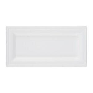 Tacka grillowa z trzciny cukrowej 100% ekologiczna 26x13 cm 50 szt