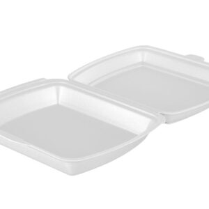 Pojemnik styropianowy lunchbox menubox jednokomorowy XPS 100 szt