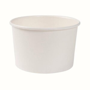 Miska na lody biała 160 ml 42201 25 szt