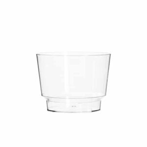 Szklanka plastikowa do napojów lub deserów 250 ml 25 szt