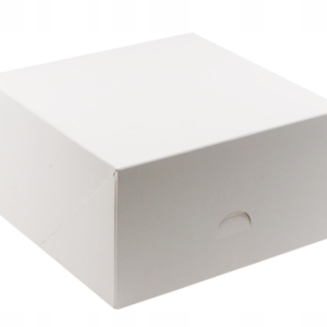 Pojemnik cukierniczy papierowy 22x22x12 cm biały 15 szt  43913