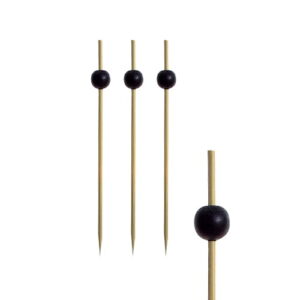 Fingerfood - patyczki, 12,5 cm, Black Pearl 250 szt., PAP11300