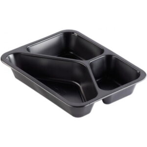 Pojemnik trójdzielny do zgrzewu 227x178x50 mm 216 szt DUNI