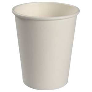 BEZ SUP 100% EKO Kubek papierowy biały 250 ml  0% PLASTIKU 100 szt