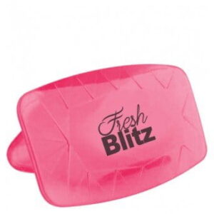 Zawieszka toilet clip BLITZ melon z różą 1 szt