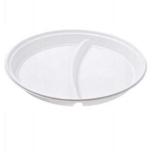 Talerze plastikowe dwudzielne PREMIUM 22 CM 100 szt MW472222501
