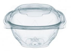 Pojemnik na sałatkę z przykrywką SLR 500ml 50 szt