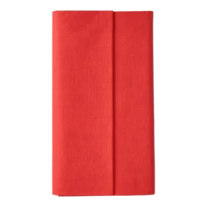Obrus z bibuły ROYAL COLLECTION 120x180 cm kolor czerwony 1 szt