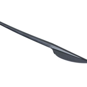 Nóż plastikowy czarny 100 szt