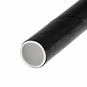 Słomki papierowe krótkie do drinków czarne 8/140 mm  250 szt