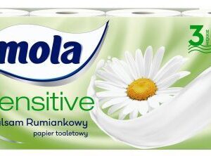 Papier toaletowy MOLA 3-warstwowy 8 rolek