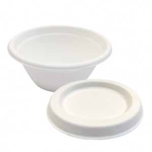 Wieczko dekiel bagasse do sosjerki 60 ml  100% eko 100 szt (POJEMNIK OSOBNO)