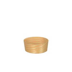 Fingerfood- miseczki z drewna, `pure` okrągłe, średnica 5 cm, 2 cm 50 szt 85679
