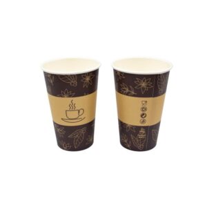 BEZ SUP 100% EKO Kubek papierowy 180 ml  0% PLASTIKU 50 szt 88020