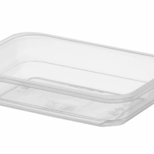 REUSE Pojemnik do zgrzewu niedzielony transparentny PP 227x178x50 50 szt