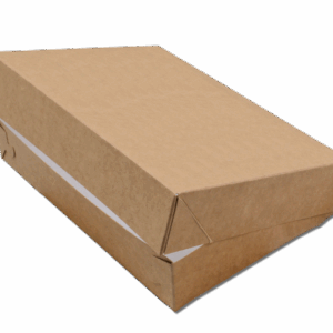 Pojemnik na sushi z kartonu bez SUP 26x19x5 cm 50 szt HP11 BEZ OKIENKA