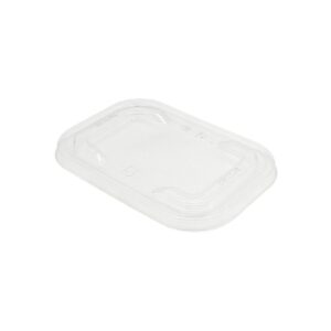 Pokrywka r-PET transparentna do pojemnik 1000 ml 50 szt