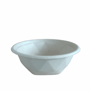 Miska DIAMENT z pulpy EKO do sałatek 850 ml średnica 16 cm 50 szt (POKRYWKA OSOBNO)