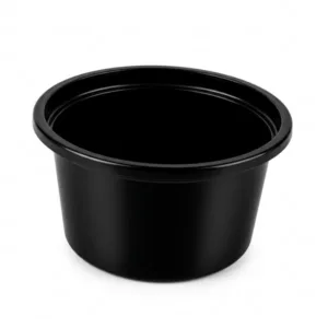 Pojemnik na sos lub dip 80 ml PP CZARNY 100 szt  KGL